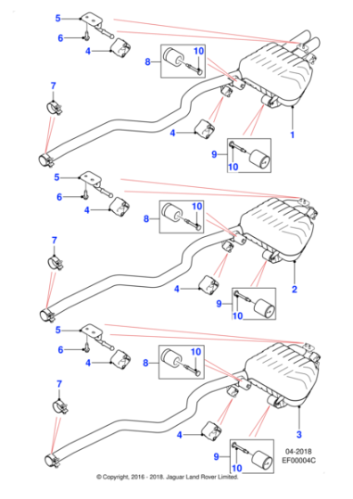 T2H49846 - Jaguar Rubber damper