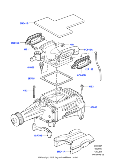 4713039 - Land Rover Supercharger
