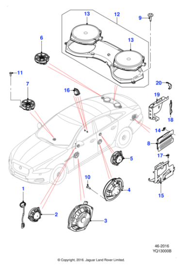 C2D30486 - Jaguar Speaker