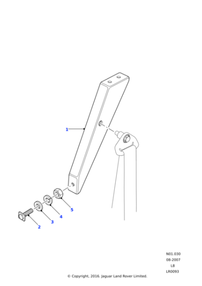 ADU710100 - Land Rover Bracket