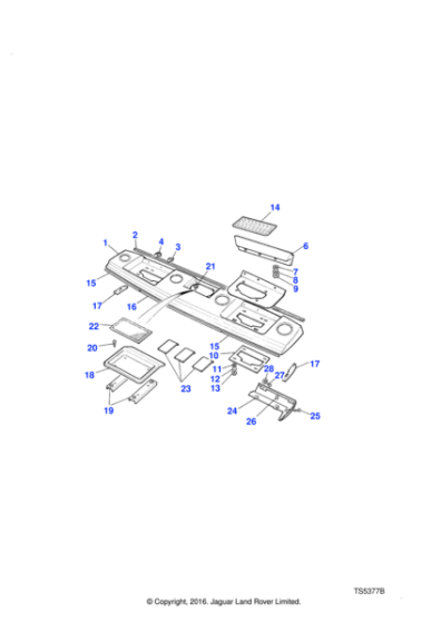 392620 - Land Rover Stiffener