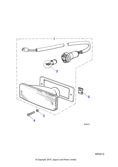 AGU2380J - Jaguar Nut retainer