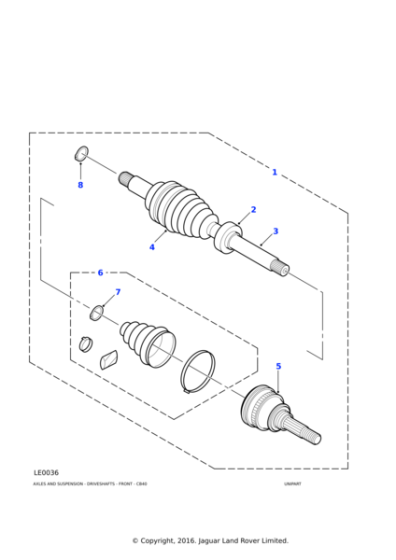 TDL100240 - Land Rover Circlip