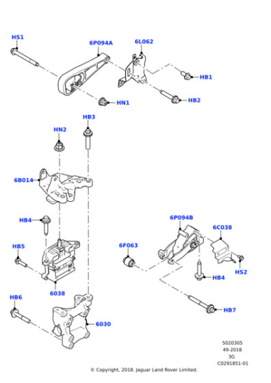LR114981 - Land Rover Bolt