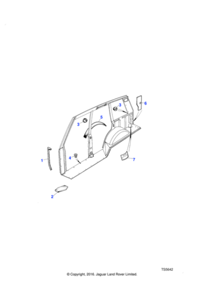 NRC5301 - Land Rover Label-jack information