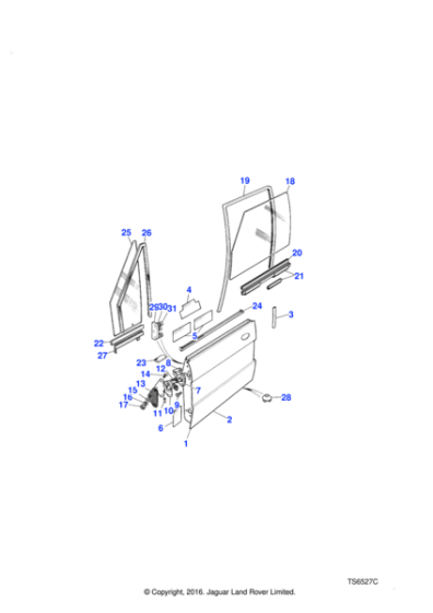 392748 - Land Rover Pad-anti rattle