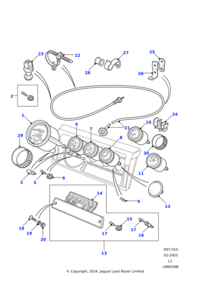 79121 - Land Rover Clip