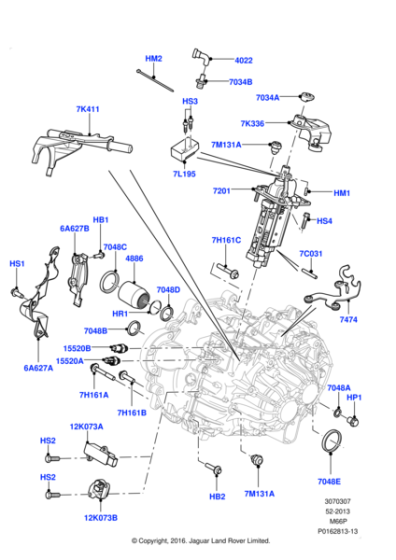 LR000771 - Land Rover Seal - Oil