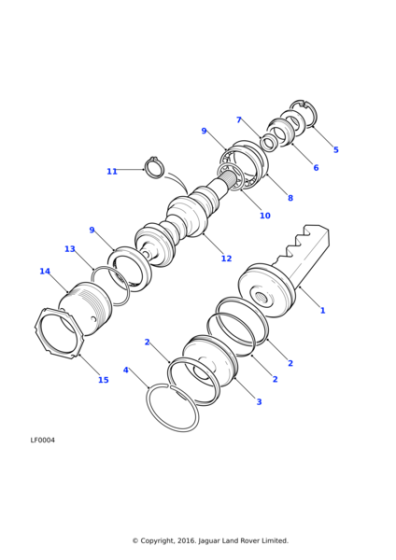 606538 - Land Rover Bearing-ball