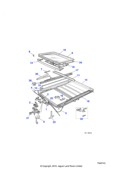 BTR1217LUM - Land Rover Finisher-sunroof