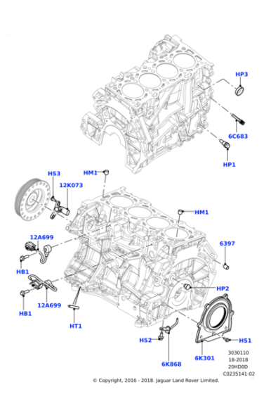 1331241 - Land Rover Stud