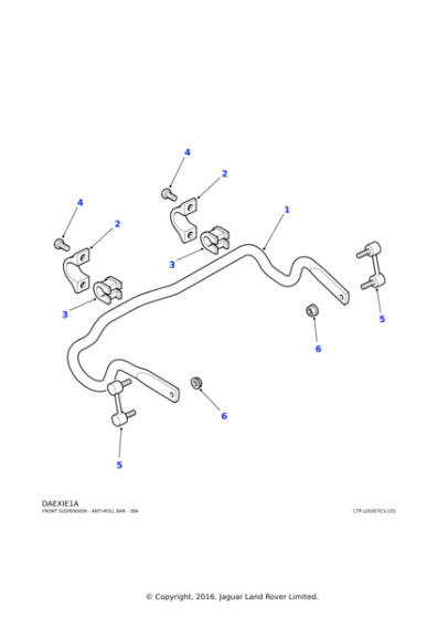 ANR3305 - Land Rover Bush assembly-anti-roll bar