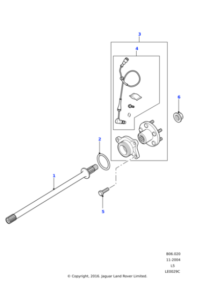 FC112127PL - Land Rover Bolt-flanged head