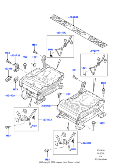 HYP500370 - Land Rover Screw