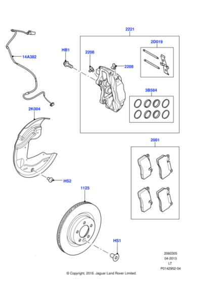 Seb500080 SEB500090 - Land Rover Kit - Repair | Jaguar Land Rover Classic Parts