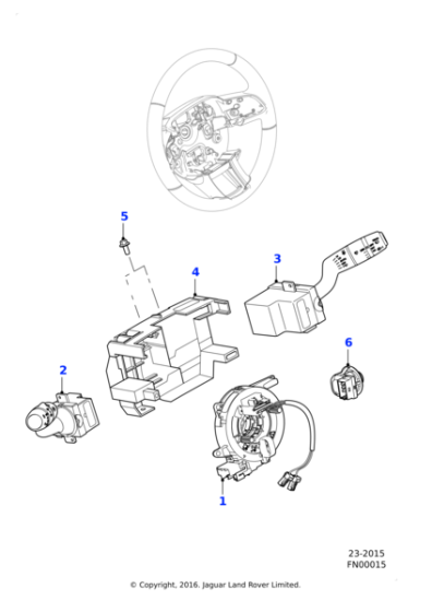T4A9253 - Jaguar Direction indicator switch