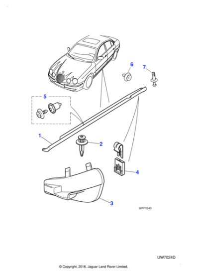 XR810617 - Jaguar Spoiler