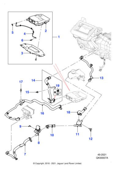 T4K4463 - Jaguar Coolant separator
