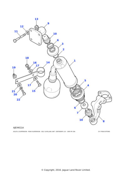BH110351 - Land Rover Bolt