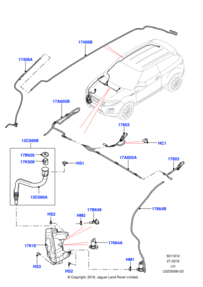 LR142260 - Land Rover Sensor