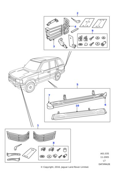 NN108011L - Land Rover Nut - Hex.