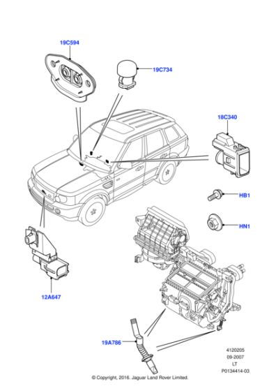 FB106067L - Land Rover Bolt