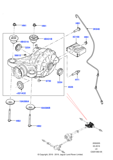 LR158113 - Land Rover Seal