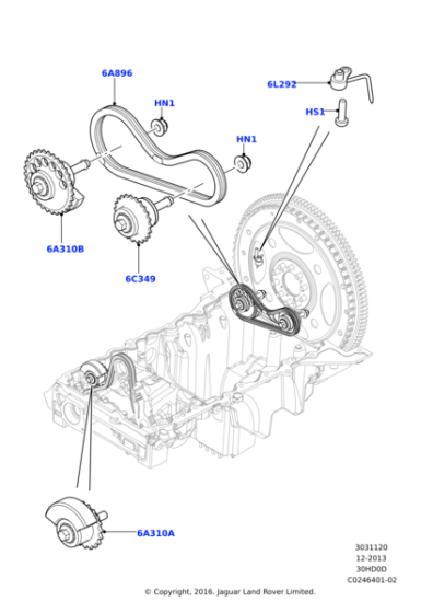 LR054794 - Land Rover Balancer - Engine