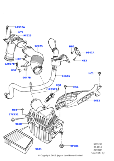 Y＆R様 LR030371 - Land Rover Bolt | Jaguar Land Rover Classic Parts