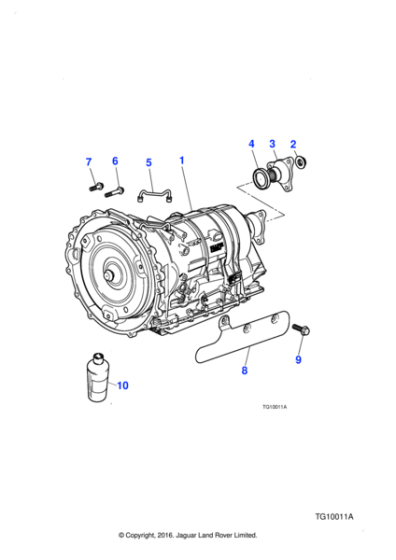 C2C23810 - Jaguar Automatic gearbox