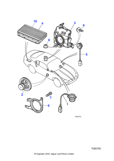 C2N2679 - Jaguar Loudspeaker