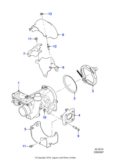 T4N32971 - Jaguar Turbocharger