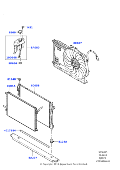 LR135901 - Land Rover Radiator