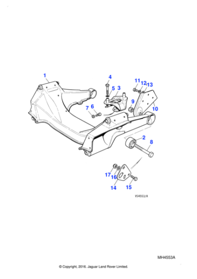 BDC4994 - Jaguar Trim stud