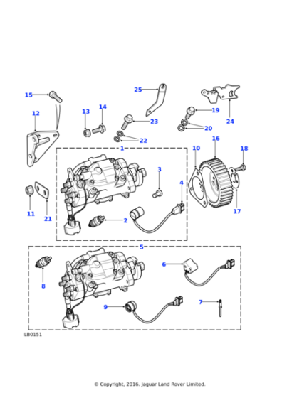 STC4389 - Land Rover Potentiometer-throttle diesel