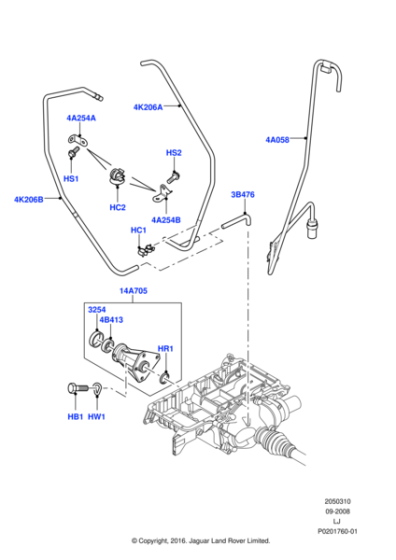 RYP000260 - Land Rover Screw