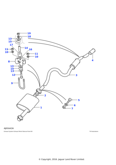 592072 - Land Rover Spacer