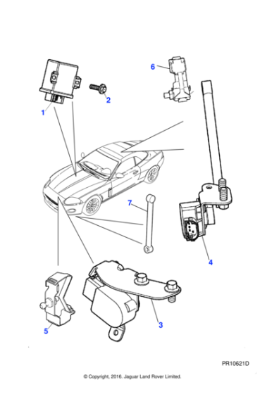 C2P12844 - Jaguar Control module