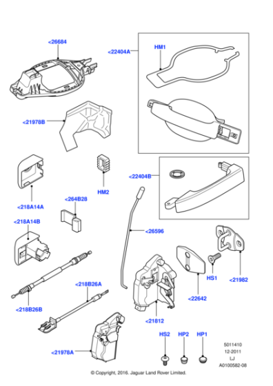 YYC000040 - Land Rover Clip - Retaining