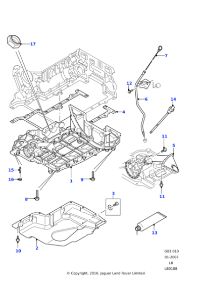 LQM500070 - Land Rover Indicator - Oil Level