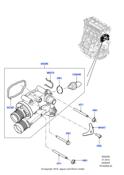 LR000642 - Land Rover O-Ring