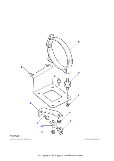 ESR1373 - Land Rover Clip