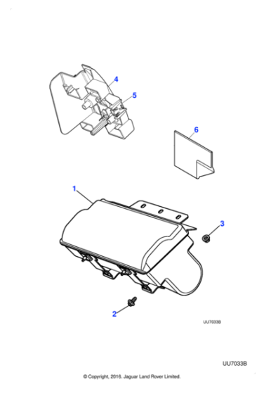 XR813288 - Jaguar Airbag module