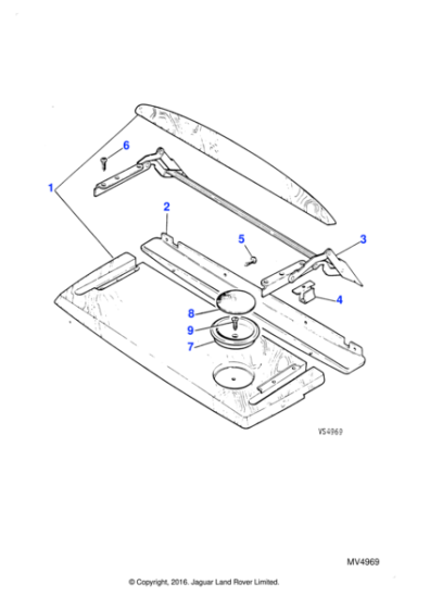 AC604021J - Jaguar Screw