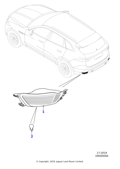 T4A17151 - Jaguar Fog lamp
