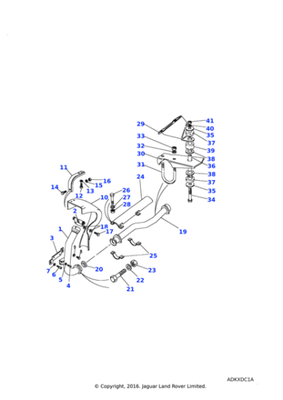 ESR159 - Land Rover Downpipe assembly exhaust system