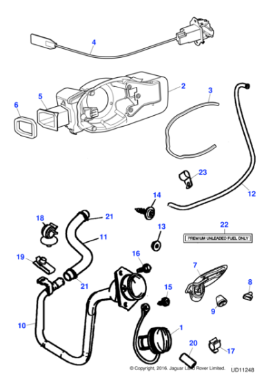 XR82833 - Jaguar Screw/washer