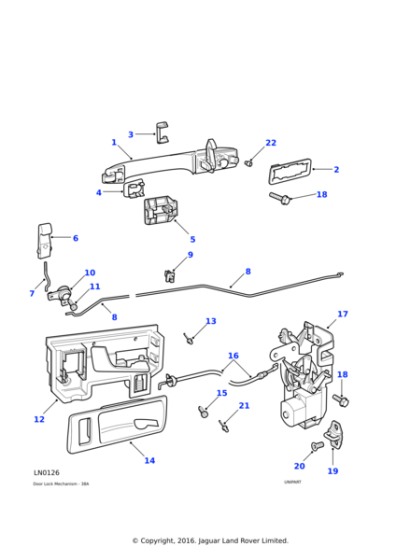 AB612047 - Land Rover Screw
