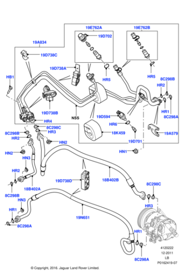 LR002720 - Land Rover O-Ring