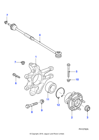 C2Z3214 - Jaguar Retaining clip